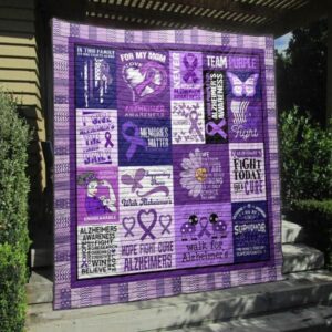 Fight Today For A Cure Quilt Blanket Py68  Quilt